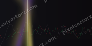 Leuchtender Neon Diagramm Hintergrund in Blau und Violett