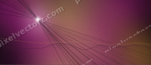 Leuchtender Neon Diagramm Hintergrund in Magenta und Bernstein