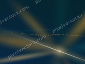 Leuchtender Neon Diagramm Hintergrund in Bernstein und Dunkelpetrol