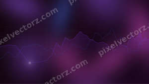 Leuchtender Neon Diagramm Hintergrund in Violett und Blau