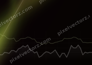 Leuchtender Neon Diagramm Hintergrund in Limette und Rosa