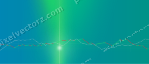 Leuchtender Neon Diagramm Hintergrund in Grün und Limette