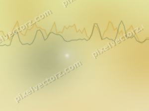 Zarter Pastell Diagramm Hintergrund in Bernstein und Dunkelgrün
