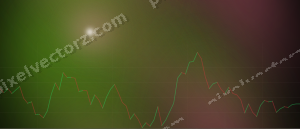Leuchtender Neon Diagramm Hintergrund in Rosa und Limette