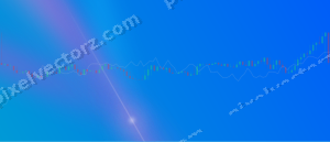 Leuchtender Neon Diagramm Hintergrund in Magenta und Violett