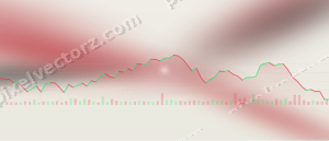 Zarter Pastell Diagramm Hintergrund in Rot und Blassbernstein