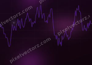 Leuchtender Neon Diagramm Hintergrund in Violett und Blau