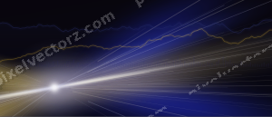 Leuchtender Neon Diagramm Hintergrund in Blau und Bernstein