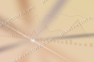 Zarter Pastell Diagramm Hintergrund in Orange und Blau