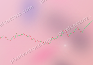 Zarter Pastell Diagramm Hintergrund in Rosa und Blau