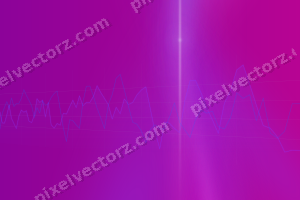 Leuchtender Neon Diagramm Hintergrund in Violett und Blau
