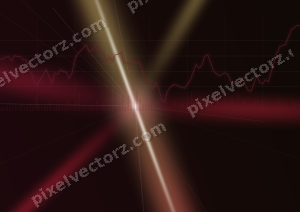 Leuchtender Neon Diagramm Hintergrund in Rosa und Rot