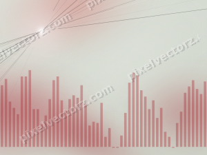 Zarter Pastell Diagramm Hintergrund in Rot und Blasslimette