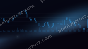 Leuchtender Neon Diagramm Hintergrund in Türkis und Blau