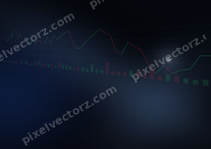 Leuchtender Neon Diagramm Hintergrund in Blau