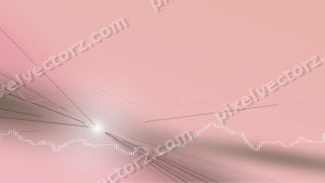 Zarter Pastell Diagramm Hintergrund in Rosa und Dunkellimette
