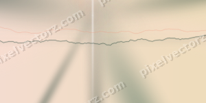 Zarter Pastell Diagramm Hintergrund in Dunkelgrün und Orange