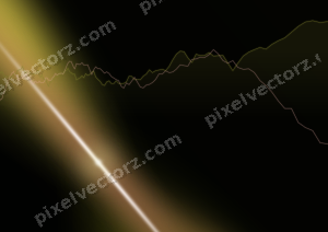 Leuchtender Neon Diagramm Hintergrund in Gelb und Rot