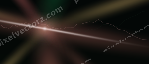 Leuchtender Neon Diagramm Hintergrund in Rot und Grün