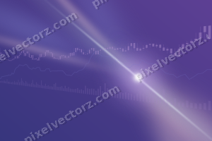 Leuchtender Neon Diagramm Hintergrund in Violett und Blau