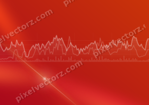 Leuchtender Neon Diagramm Hintergrund in Orange und Bernstein