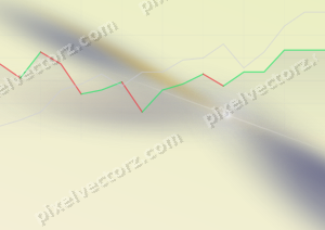 Zarter Pastell Diagramm Hintergrund in Dunkelblau und Bernstein