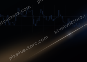 Leuchtender Neon Diagramm Hintergrund in Blau und Rot