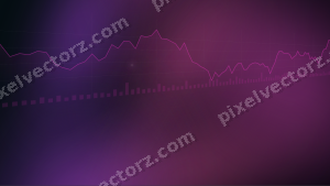 Leuchtender Neon Diagramm Hintergrund in Magenta und Violett