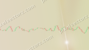 Zarter Pastell Diagramm Hintergrund in Orange und Bernstein