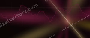 Leuchtender Neon Diagramm Hintergrund in Rosa und Gelb