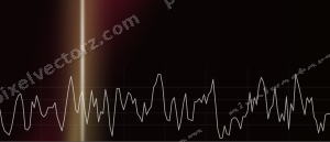 Leuchtender Neon Diagramm Hintergrund in Rosa und Rot