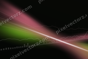 Leuchtender Neon Diagramm Hintergrund in Rosa und Limette