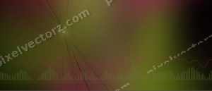 Leuchtender Neon Diagramm Hintergrund in Limette und Rosa