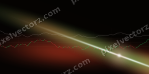 Leuchtender Neon Diagramm Hintergrund in Rot und Orange