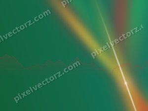 Leuchtender Neon Diagramm Hintergrund in Rot und Orange