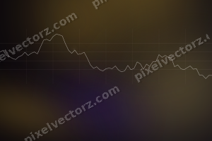 Leuchtender Neon Diagramm Hintergrund in Bernstein und Violett