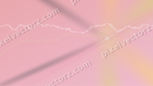 Zarter Pastell Diagramm Hintergrund in Limette und Bernstein