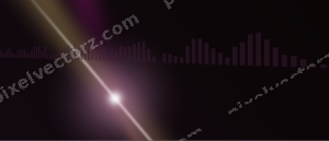 Leuchtender Neon Diagramm Hintergrund in Magenta und Bernstein
