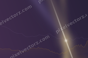 Leuchtender Neon Diagramm Hintergrund in Bernstein und Violett