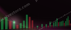 Leuchtender Neon Diagramm Hintergrund in Magenta und Rosa